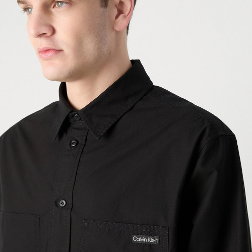Calvin Klein Ανδρικό πουκάμισο Cotton Poplin Relaxed Shirt